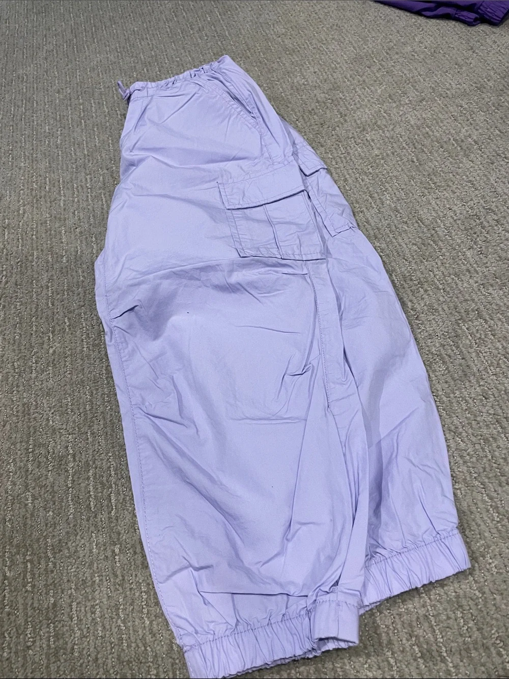GAP kids Lavender Cargo Jogger Pants